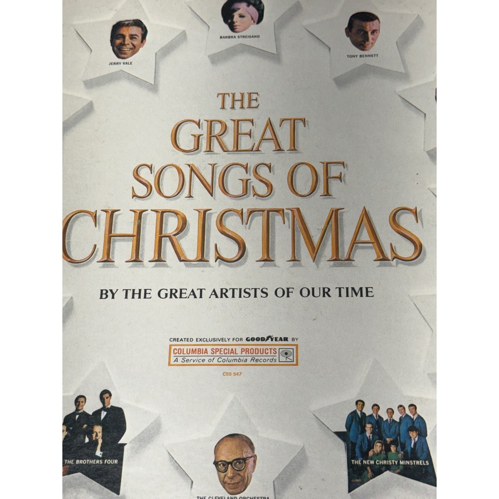 Great Songs of Christmas Album Seven Vinyl LP Goodyear Limited Edition CSS 547 - Picture 5 of 16